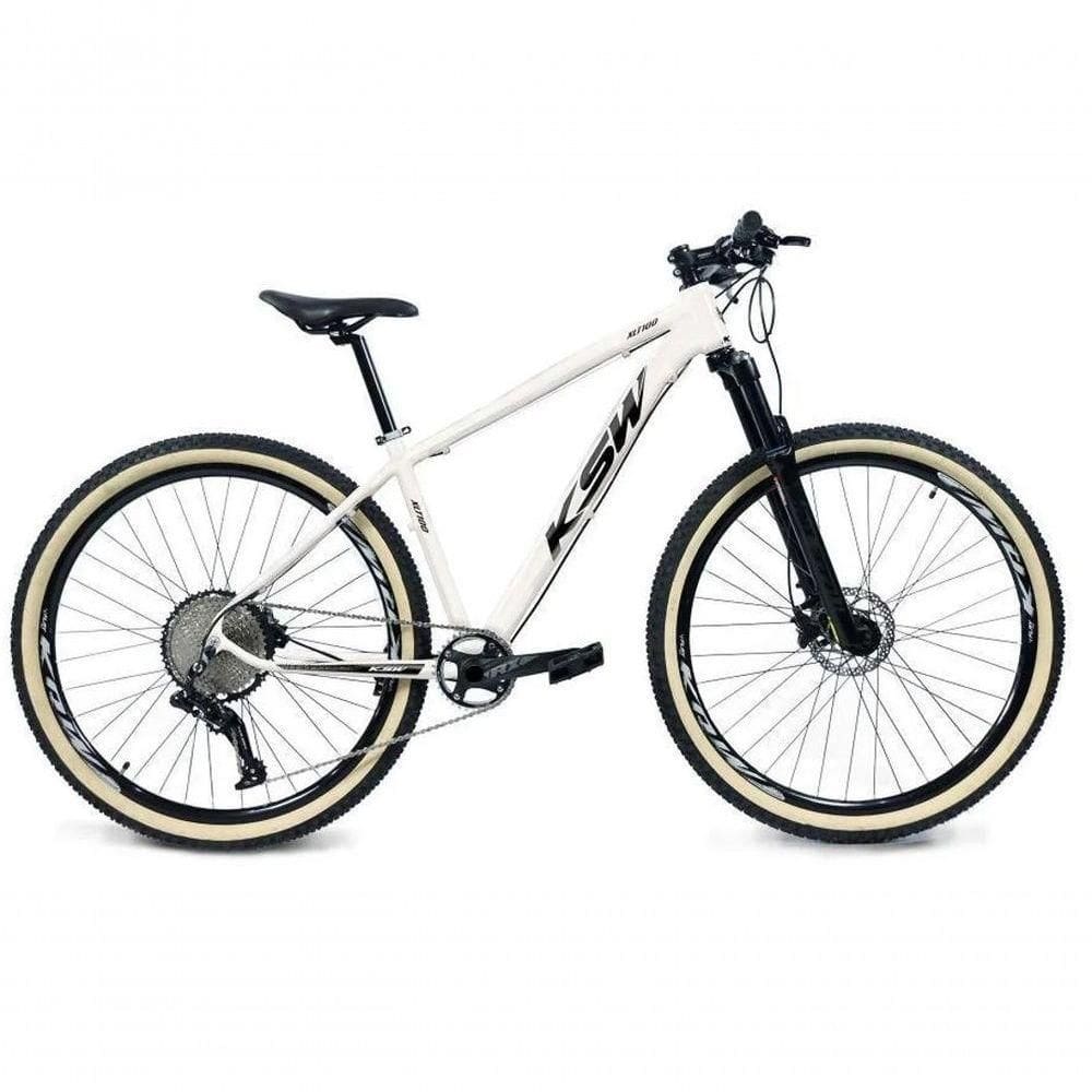 Bicicleta Aro 29 Ksw Xlt 12v Garfo Com Trava 11-50 Branco 15