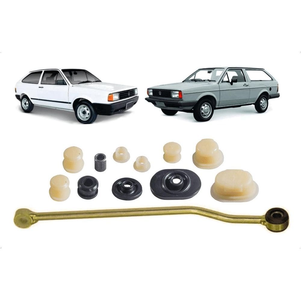Kit bucha trambulador com haste gol parati voyage santana