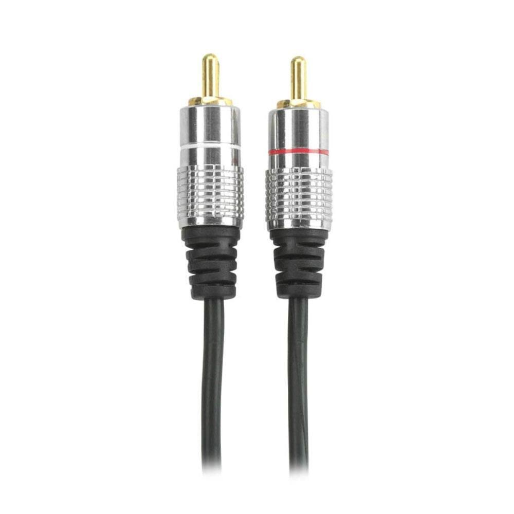 Cabo RCA 2 + 2 - Para conexões de Audio e Vídeo - 2 metros - Chipsce 018-0740