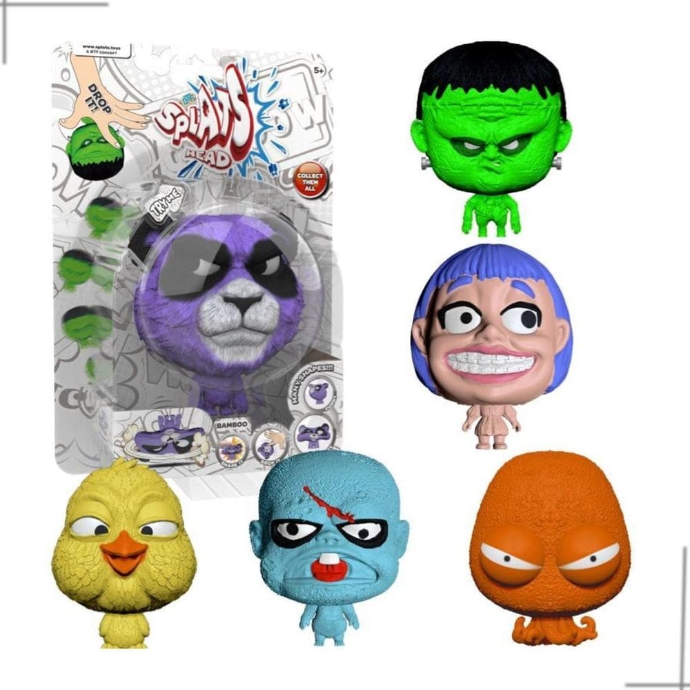 Boneco splats head de 11cm sunny