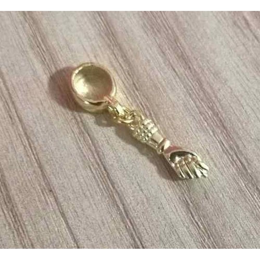 Berloque Pingente Figa Folheado Ouro 18K Lindissimo