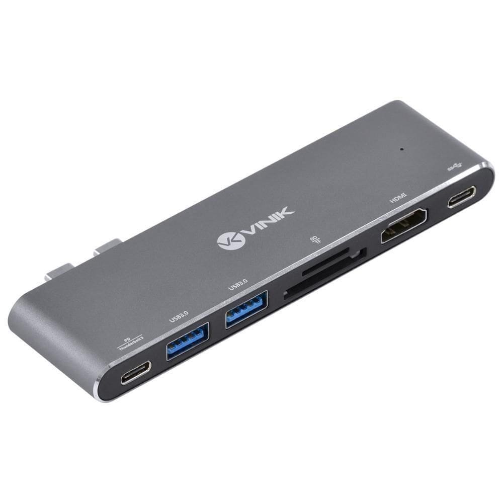 Hub Usb Tipo C Type C 7 Em 2 2 Usb 3.0 Cartao Sd Tf Hdmi