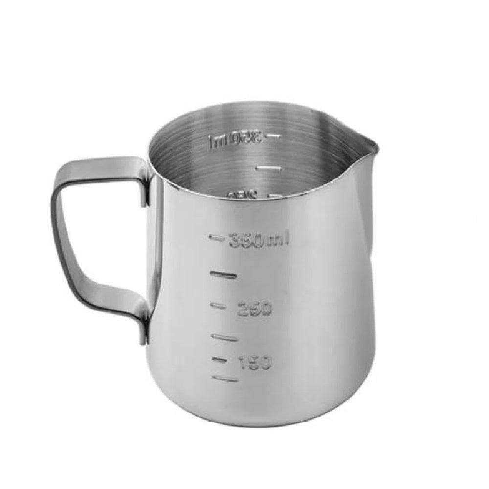 Leiteira jarra pitcher para café barista 350 ml inox