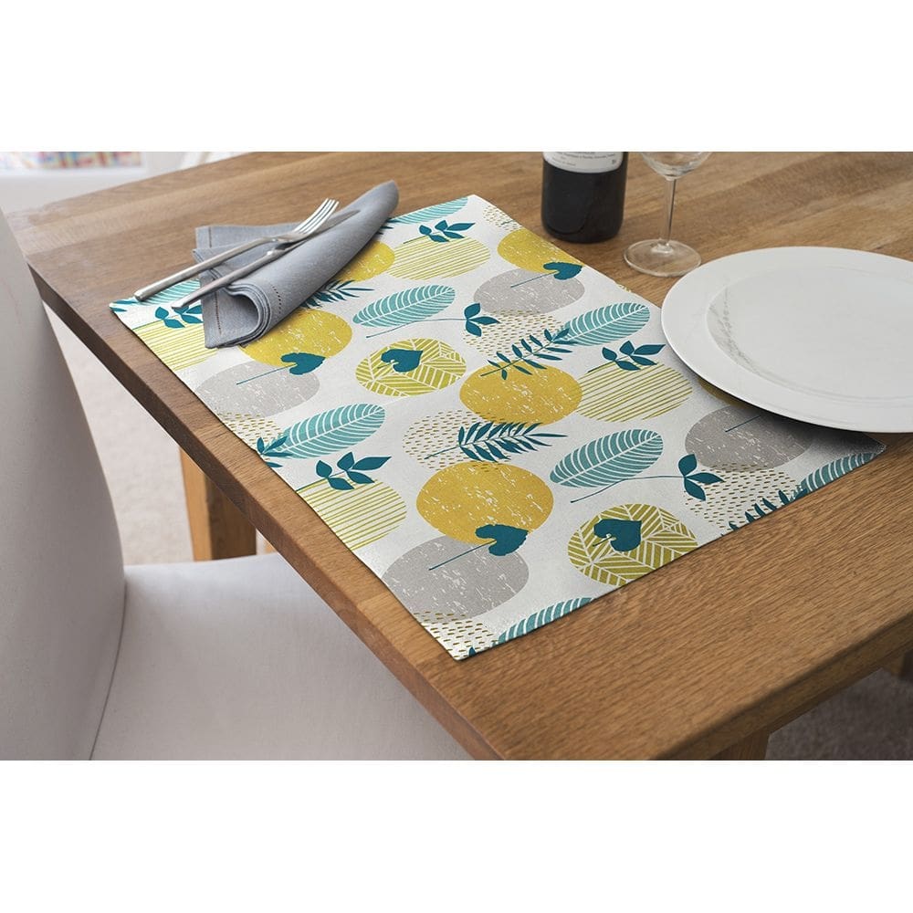 Jogo Americano Retangular 4 Lugares - Mesa Posta G00037