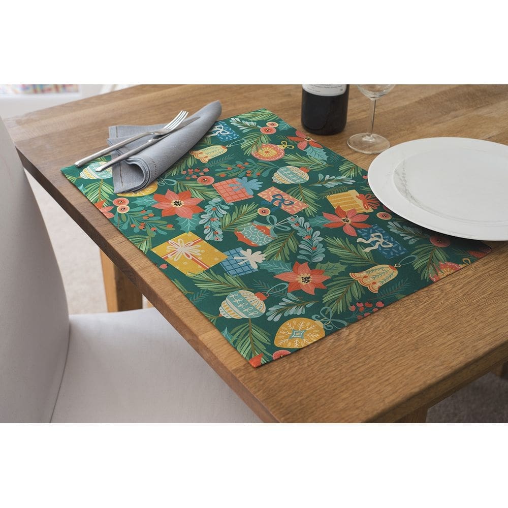 Jogo Americano Retangular 4 Lugares - Mesa Posta G00078