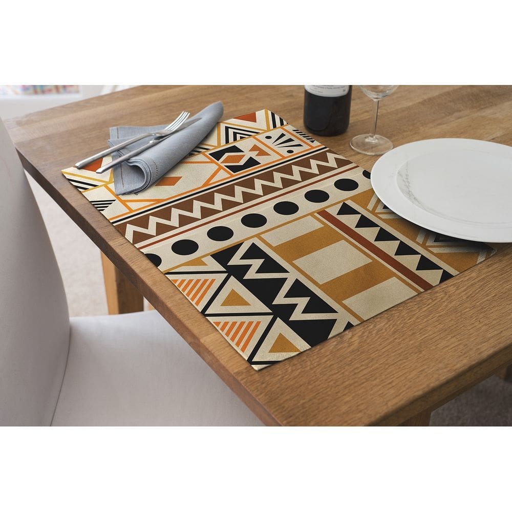 Jogo Americano Retangular 4 Lugares - Mesa Posta G00070