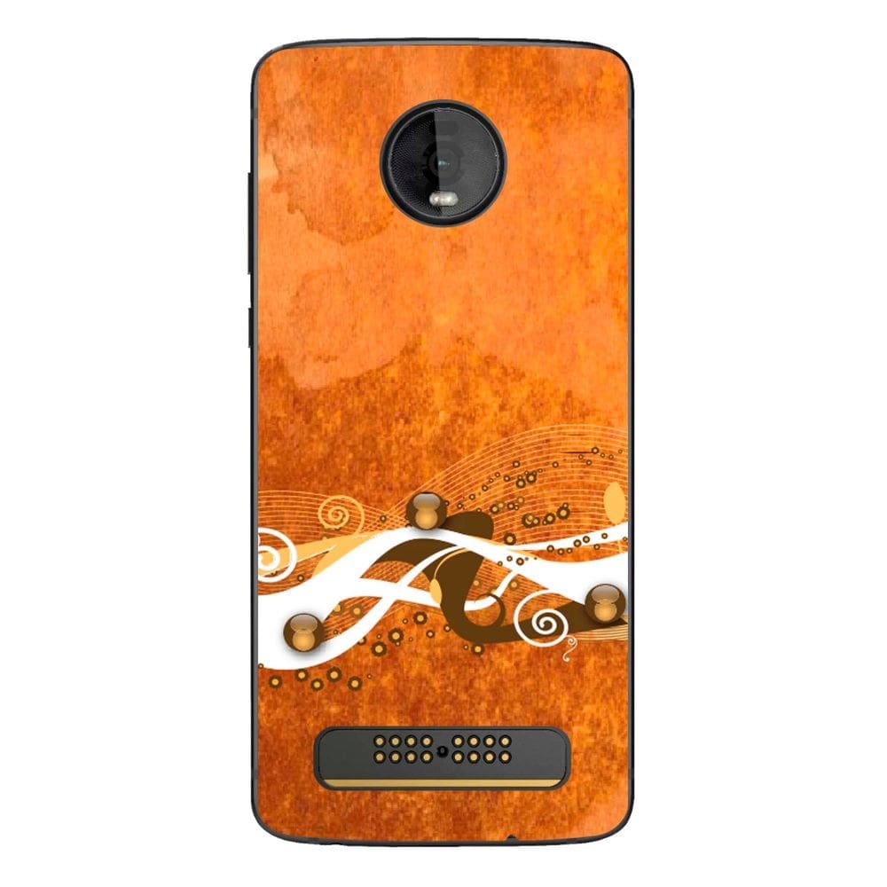 Capa Adesivo Skin371 Verso Para Motorola Moto Z4 (2019)