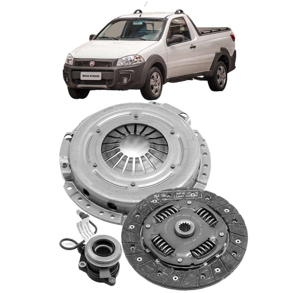 Kit embreagem strada 1.8 16v e-torq 2011 2012 2013 2014