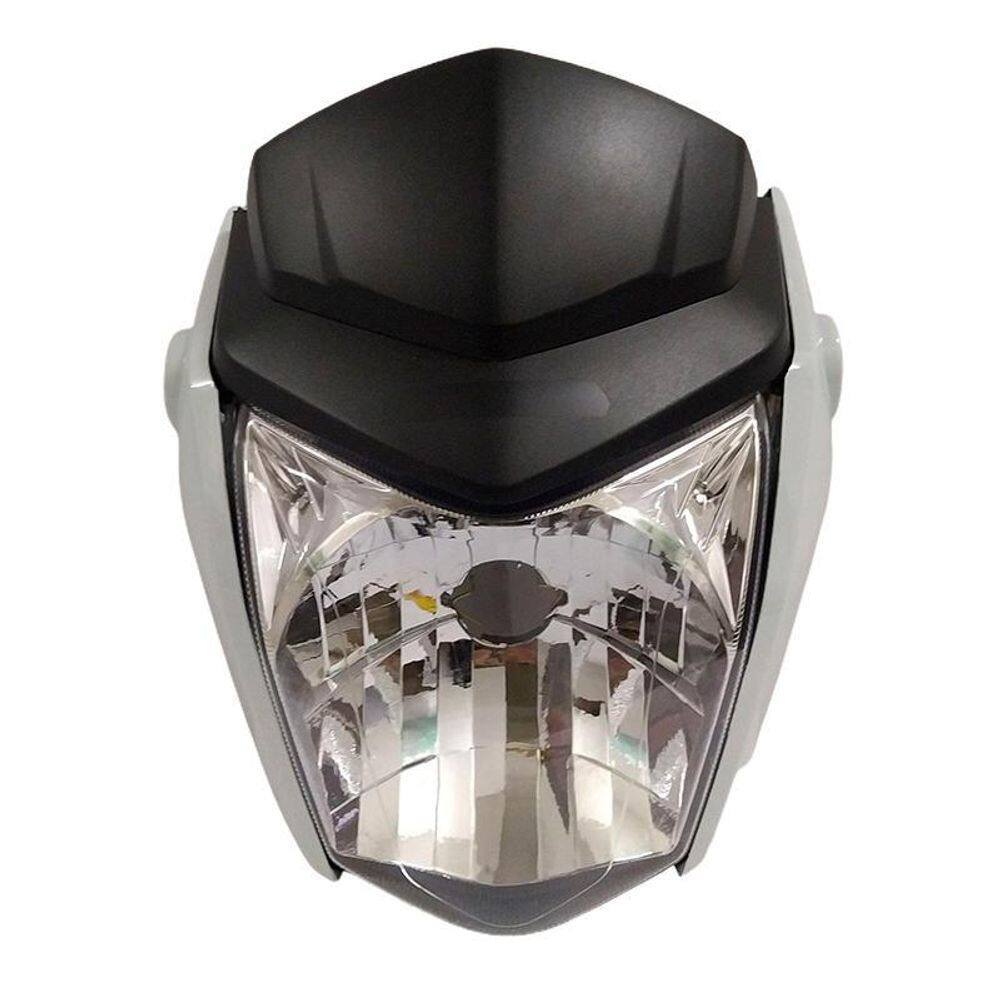 Farol completo titan 150 esd/ex14 titan 150 ex15 branco foco