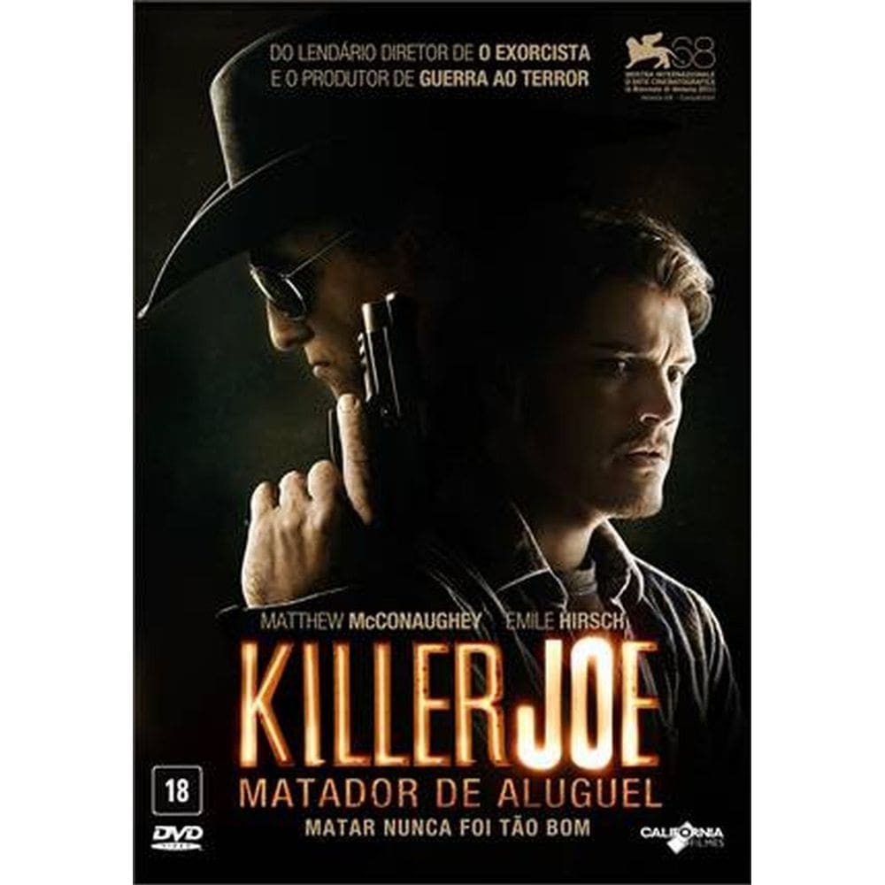 Dvd killer joe  matador de aluguel  matthew mcconaughey