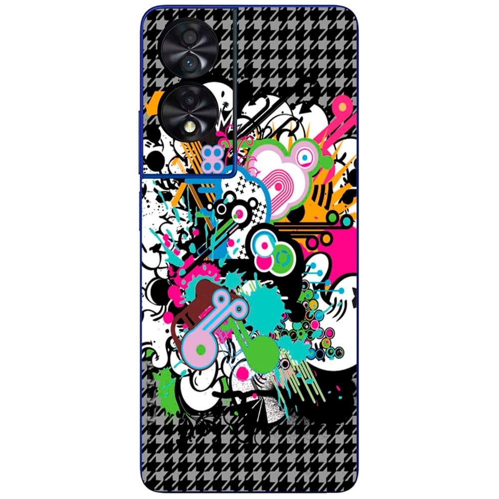 Capa Adesivo Skin022 Verso Para TCL 40 NxtPaper (2023)