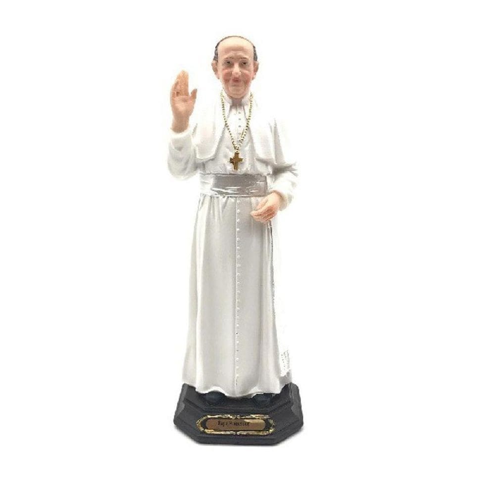 Imagem Papa Francisco Resina 20 Cm