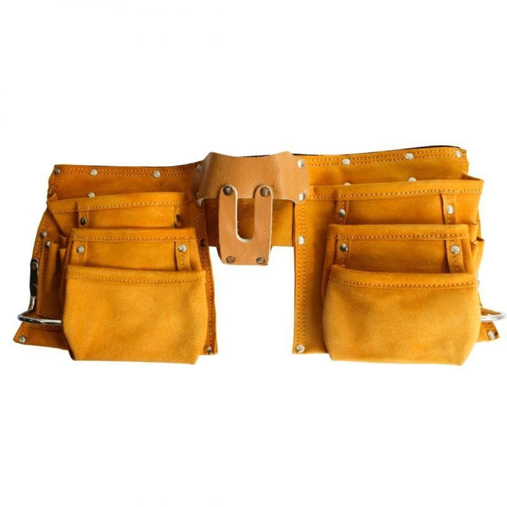 Cinto Em Couro Com 11 Bolsos Para Ferramentas - H200758 - St