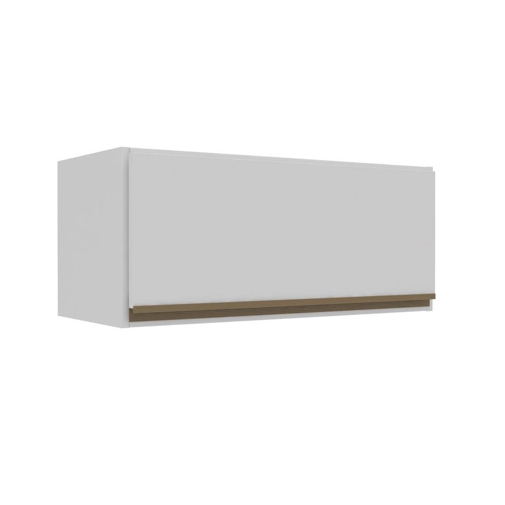 Armário Aéreo Basculante 70cm com 1 Porta 2409 Branco