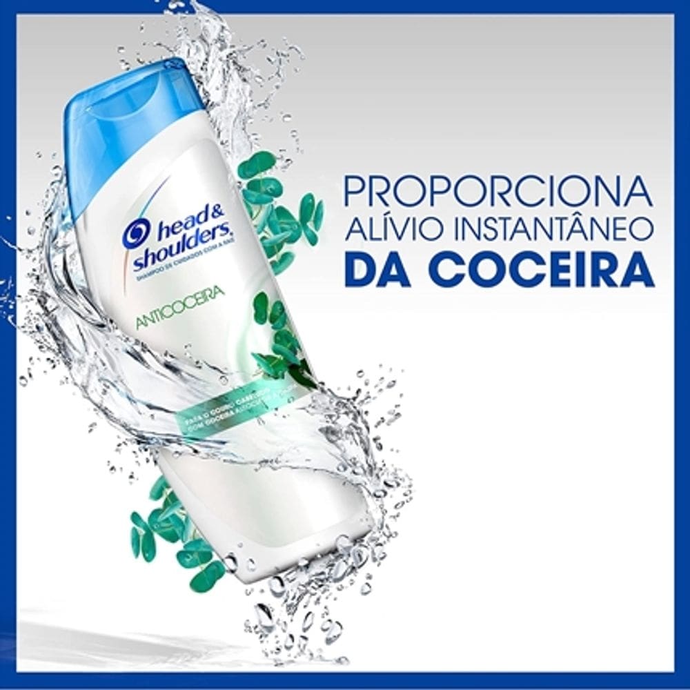 Shampoo Head & Shoulders Anticaspa Anticoceira 400ml LEVE MAIS & PAGUE MENOS