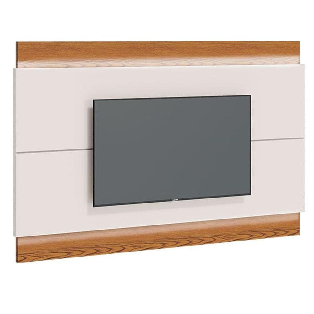 Painel para TV Classic 2.2 Off White Freijó com Led - Imcal