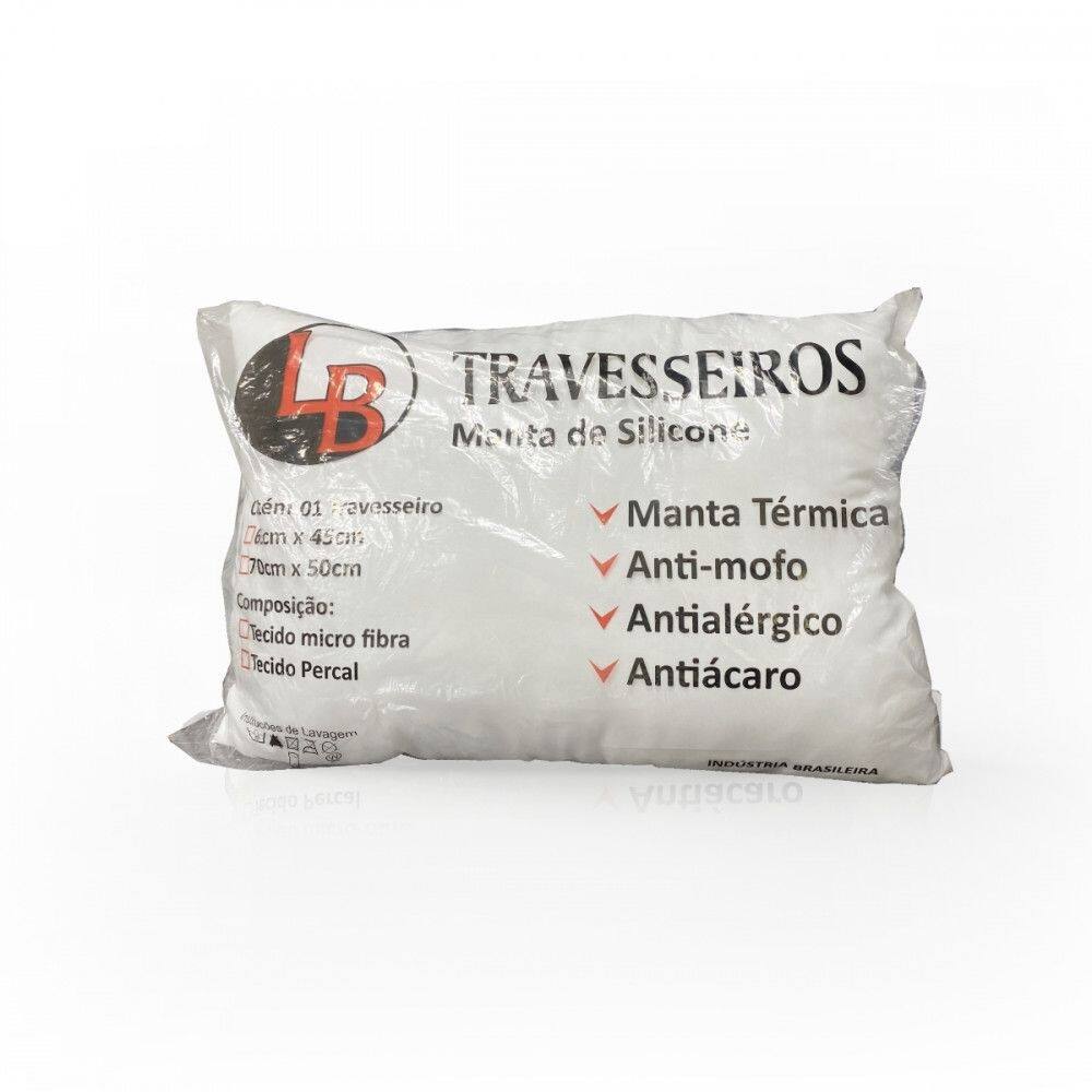 Travesseiro Manta de Silicone 45x65 LB