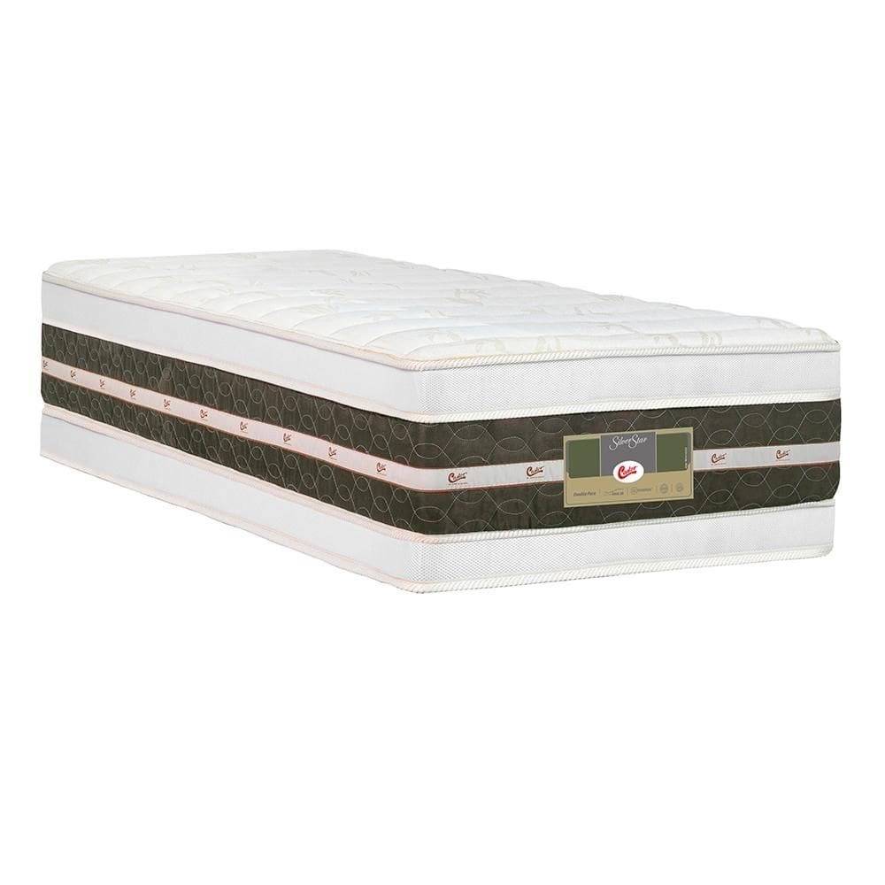 Colchão Castor Solteiro Silver Star Air Double Face Tecnopedic 96x203x34cm