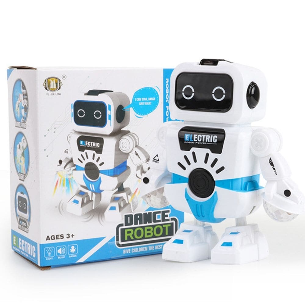 Robô Dançarino Brinquedo Musical - Emite Luzes 3d Dança