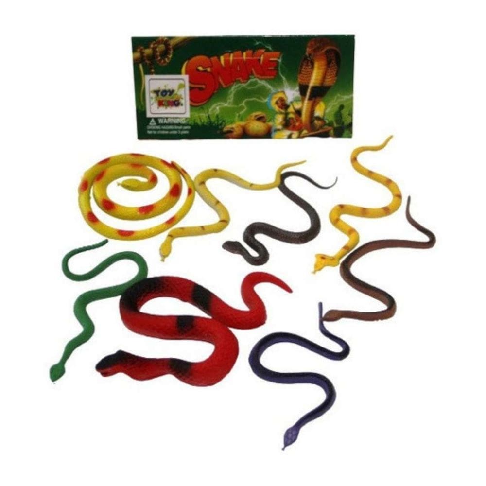 Cobras De Brinquedo Plásticas Kit 8 Und / Bichos