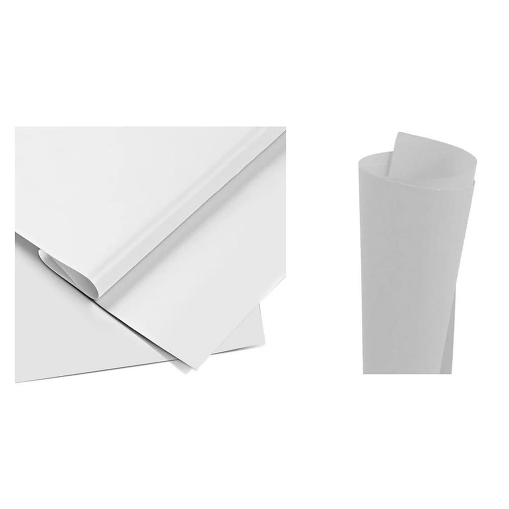 Pacote de Papel Color Set 48 x 66cm Branco c/ 20 -  Ridet