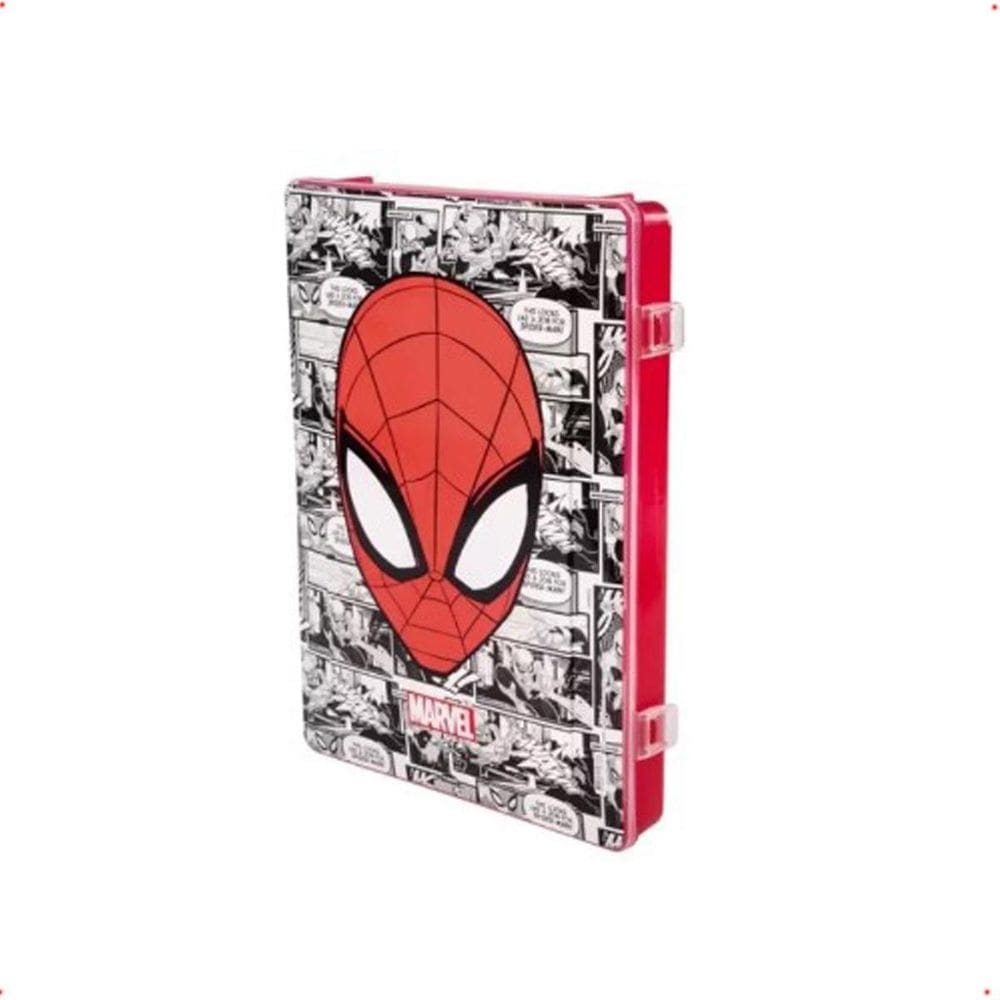Organizador De Documentos Homem Aranha 32X23 Cm Com Travas