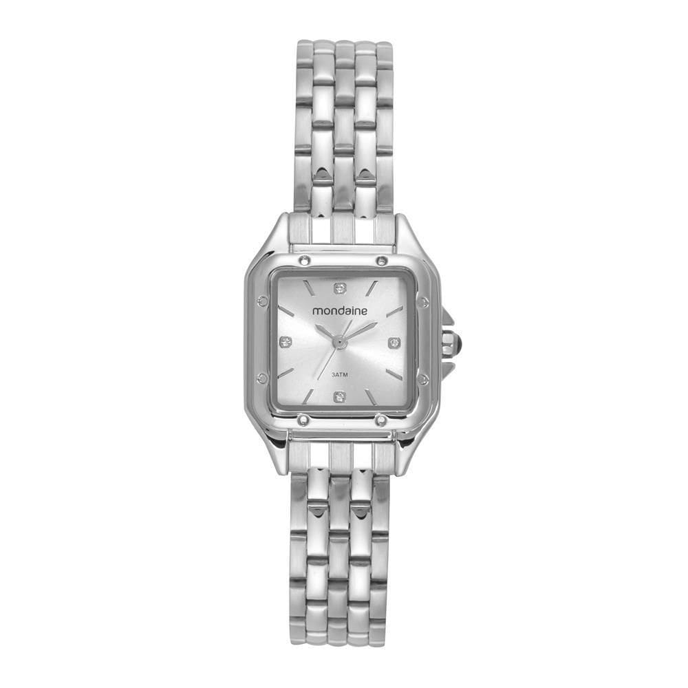 Relogio Mondaine Feminino Ref: 32777L0Mvne2 Retangular