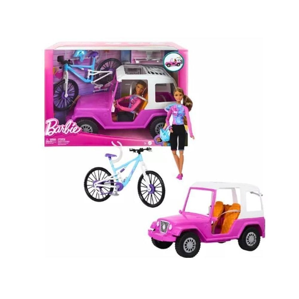 Barbie Estate Bicicleta De Montanha Com Boneca - Mattel