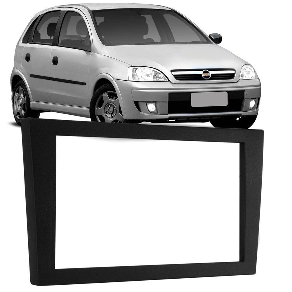 Moldura DVD 2 Din GM Vectra/Meriva/Corsa/Montana 02-11