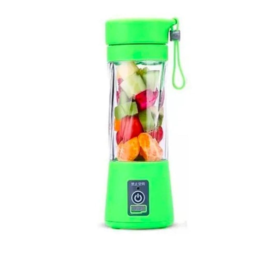 Mini liquidificador garrafa portátil usb recarregável