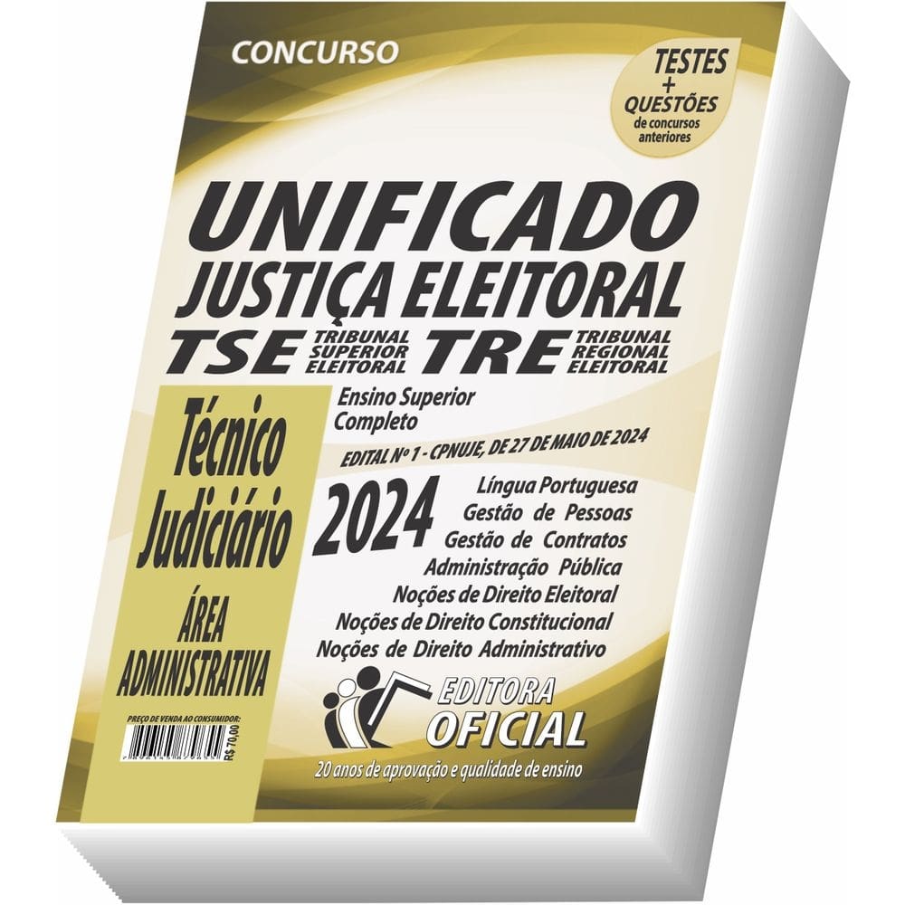 Apostila TSE Unificado - Técnico Judiciário