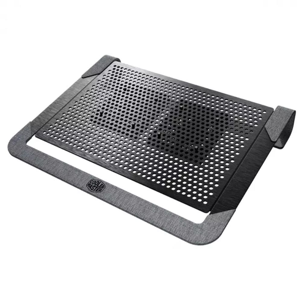 Base para Notebook U2 PLUS V2 - ALUMINIO- 2 FANS - 80 MM - MNX-SWUK-20FNN-R1