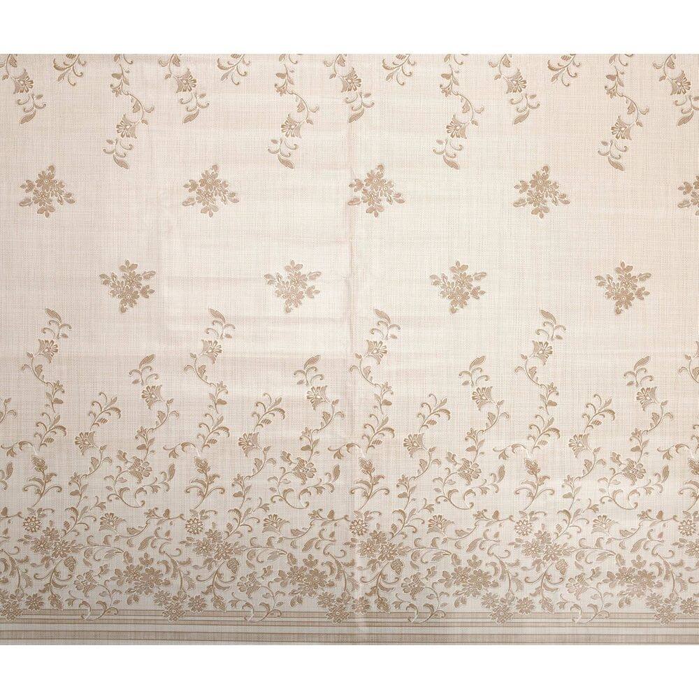 Toalha de Mesa Classic Rolo 1,37m x 20m Barrado Floral Kapazi