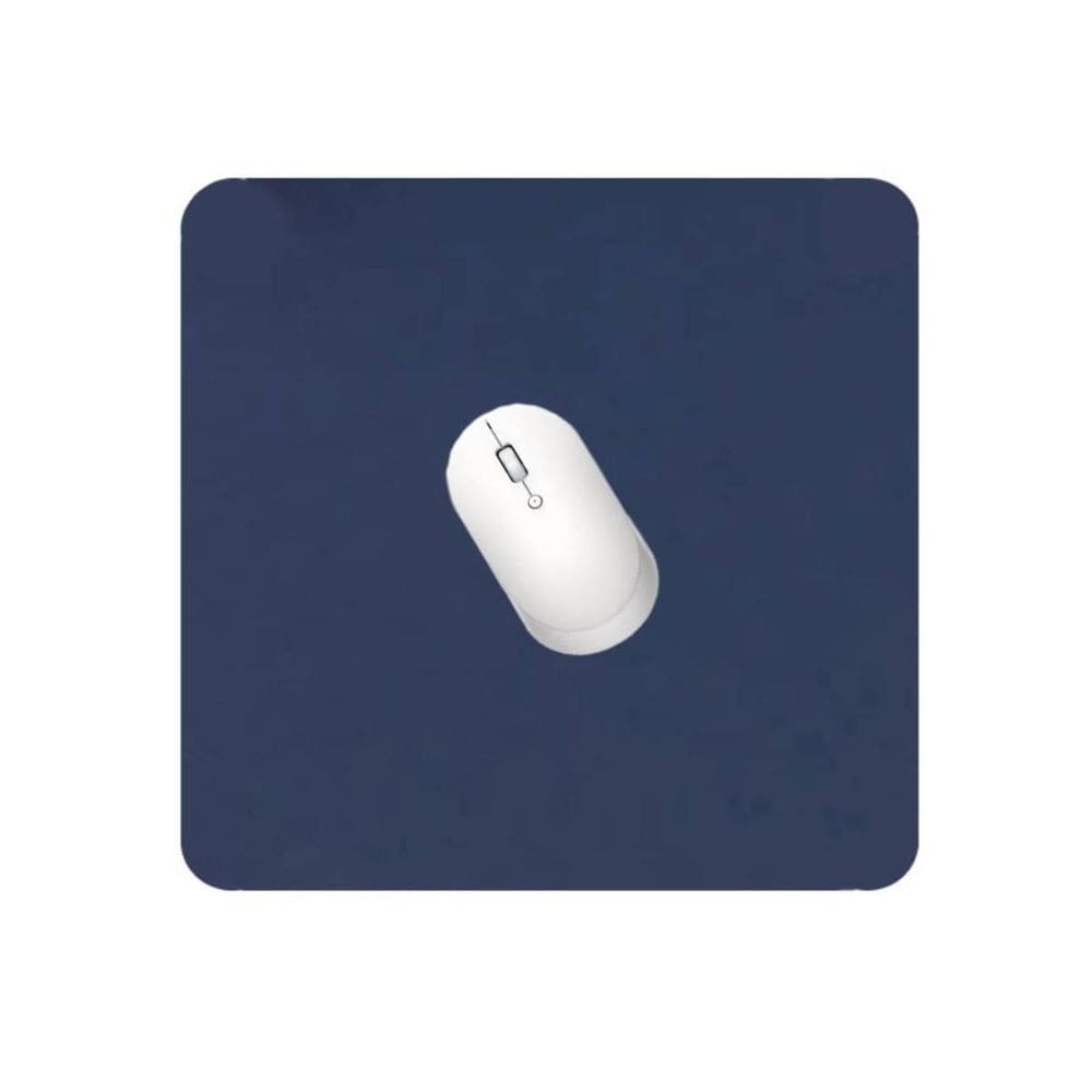 Kit 5 mouse pad 20x20cm quadrado azul marinho notebook gamer