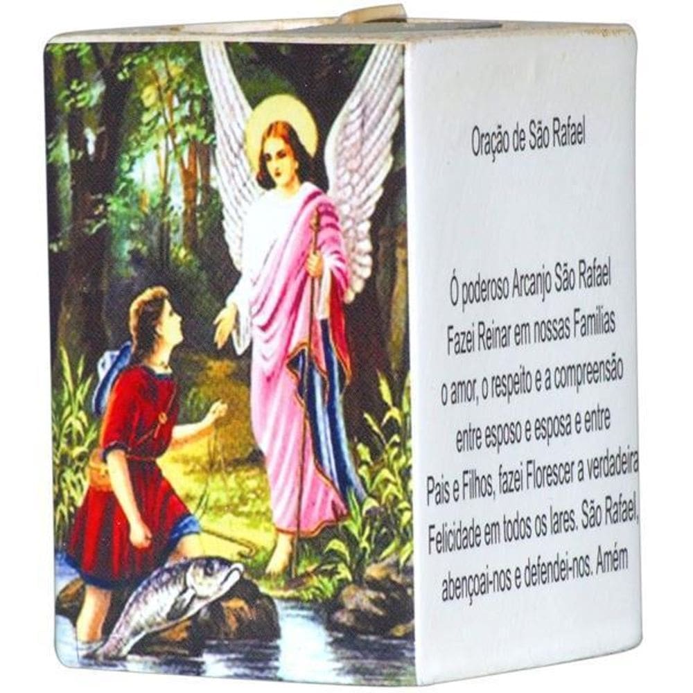 Suporte Para Velas Arcanjo Rafael