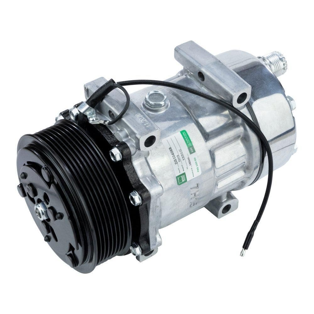 Compressor de ar universal 7h15 8pk 12v horizontal 4 f grn