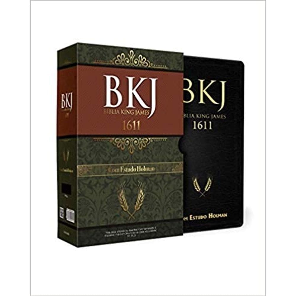 Biblia King James com Estudo Holman Preta (isbn:9788581581811)