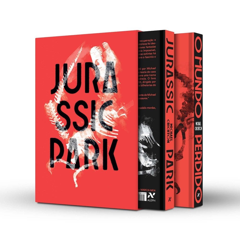Box - Jurassic Park - Edição Capa Dura