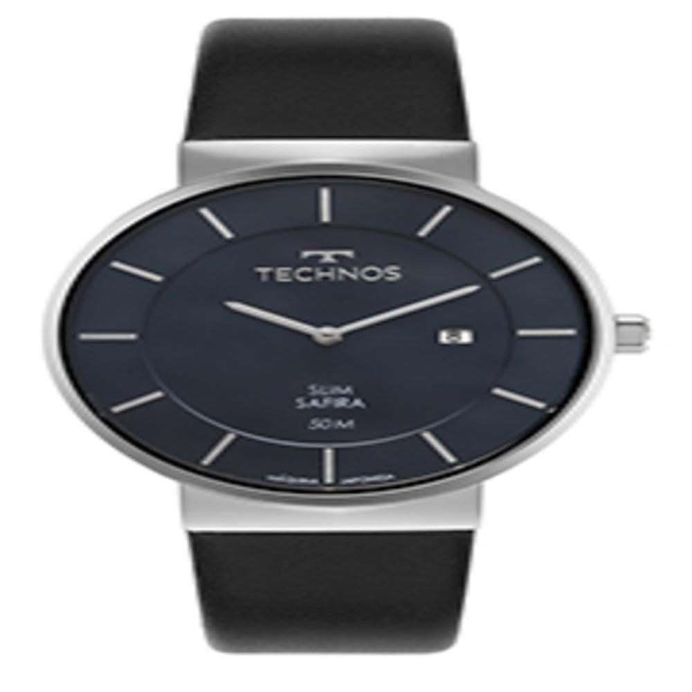 Relógio Technos Masculino Slim Prateado Gm15Ar/0A