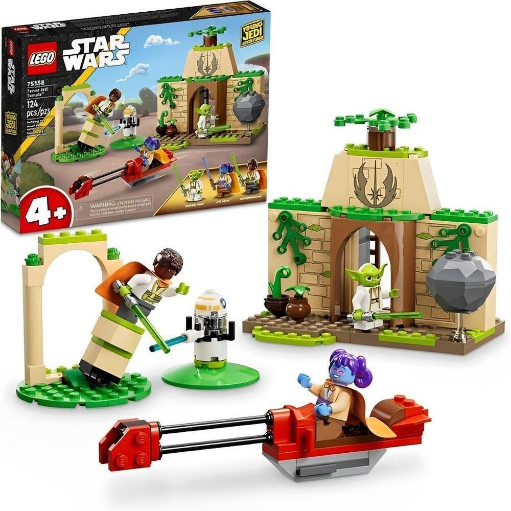 Lego Star Wars Templo Jedi De Tenoo 124 Peças 75358 - Lego