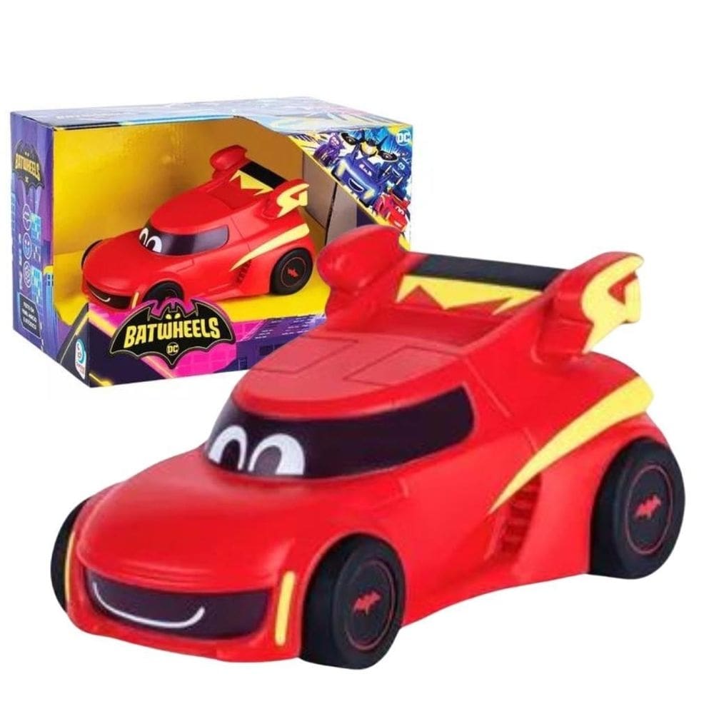 Carrinho De Vinil Dc Batwheels Redbird - 3077 - Cardoso