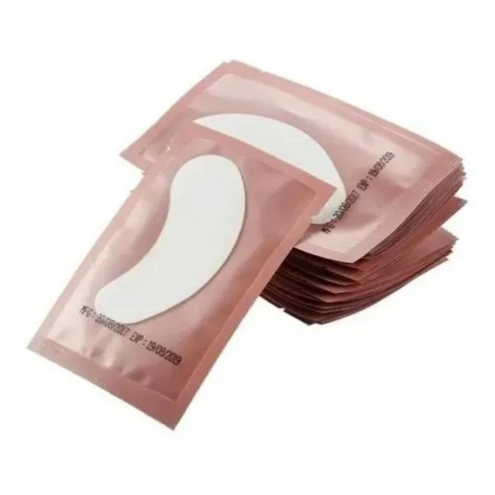 50 protetor de pálpebra gel alongamento cílios patch pad