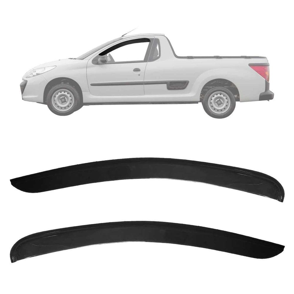 Calha de chuva peugeot hoggar 10/14 2 portas