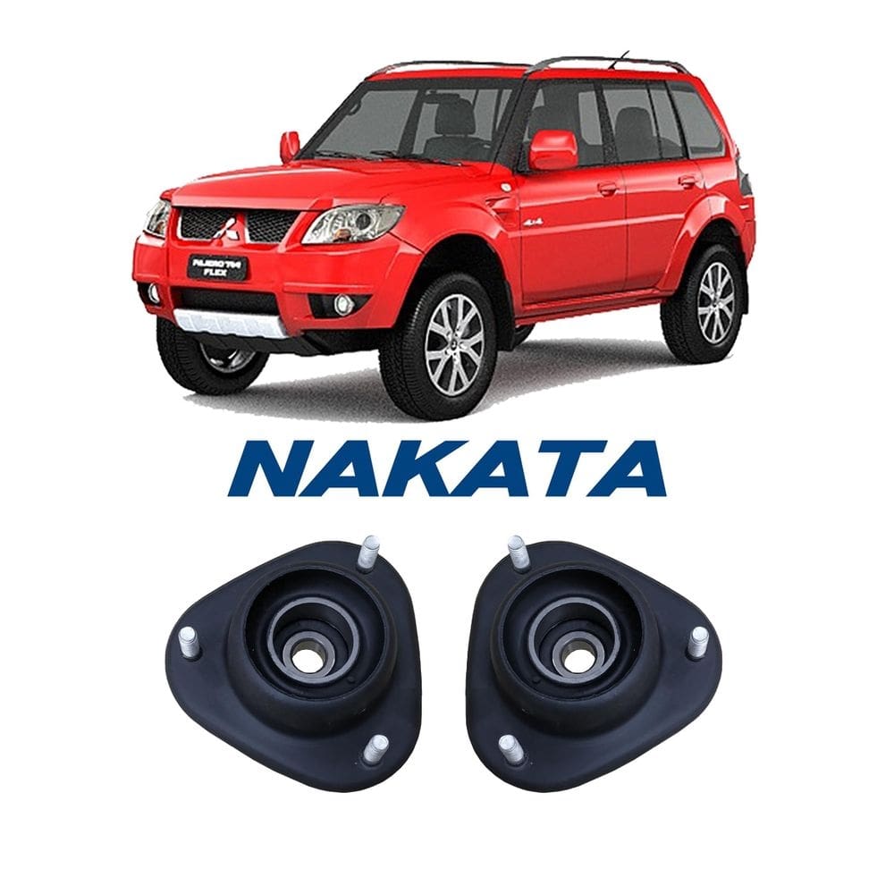 Coxim com rolamento dianteiro nakata pajero tr4 2013 2014 15
