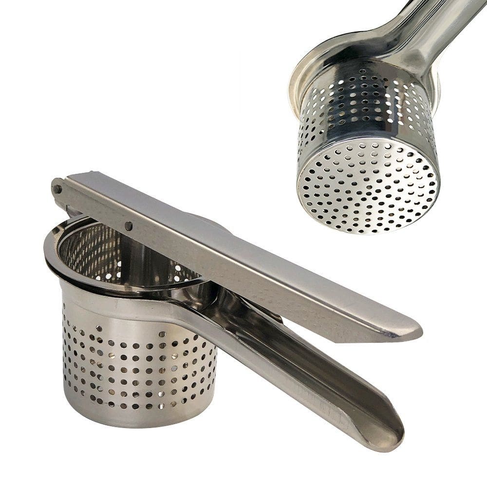 Espremedor de Batatas Legumes em Aço Inox Resistente Premium