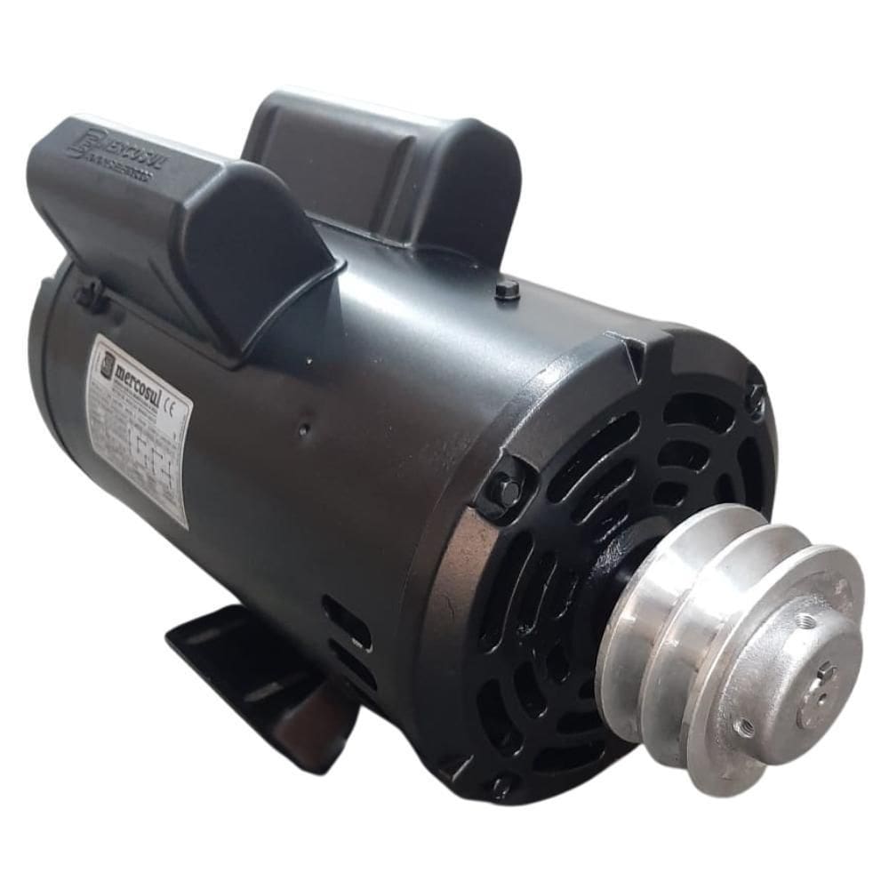 Motor elétrico eberle mono 3cv 4 pólos baixa rotação c/polia
