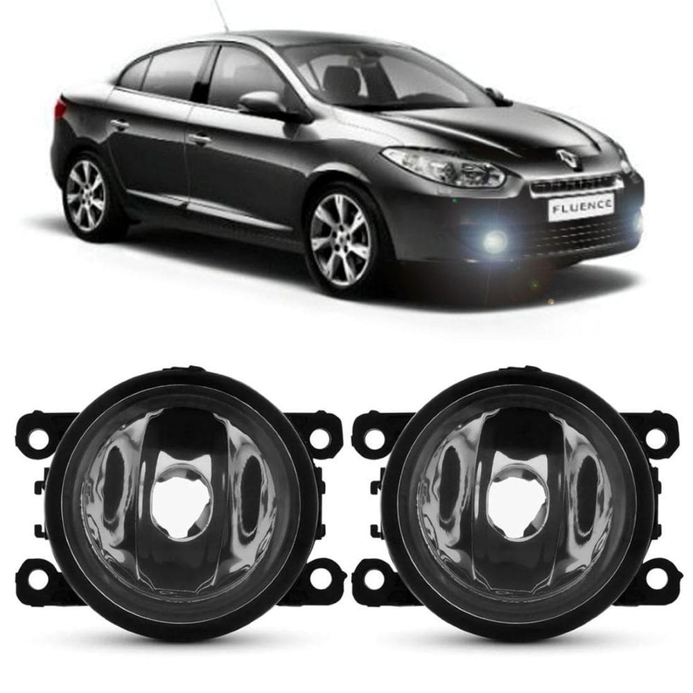 Par farol milha auxiliar fluence 2011 2012 2013 2014 2015