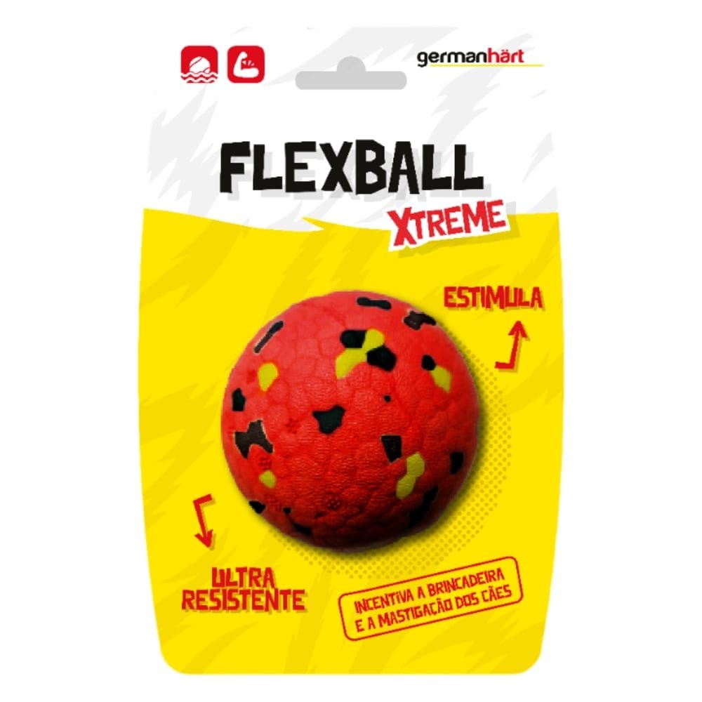 Brinquedo Flexball Xtreme Bola Flutuante Resistente Para Cães - Germanhart