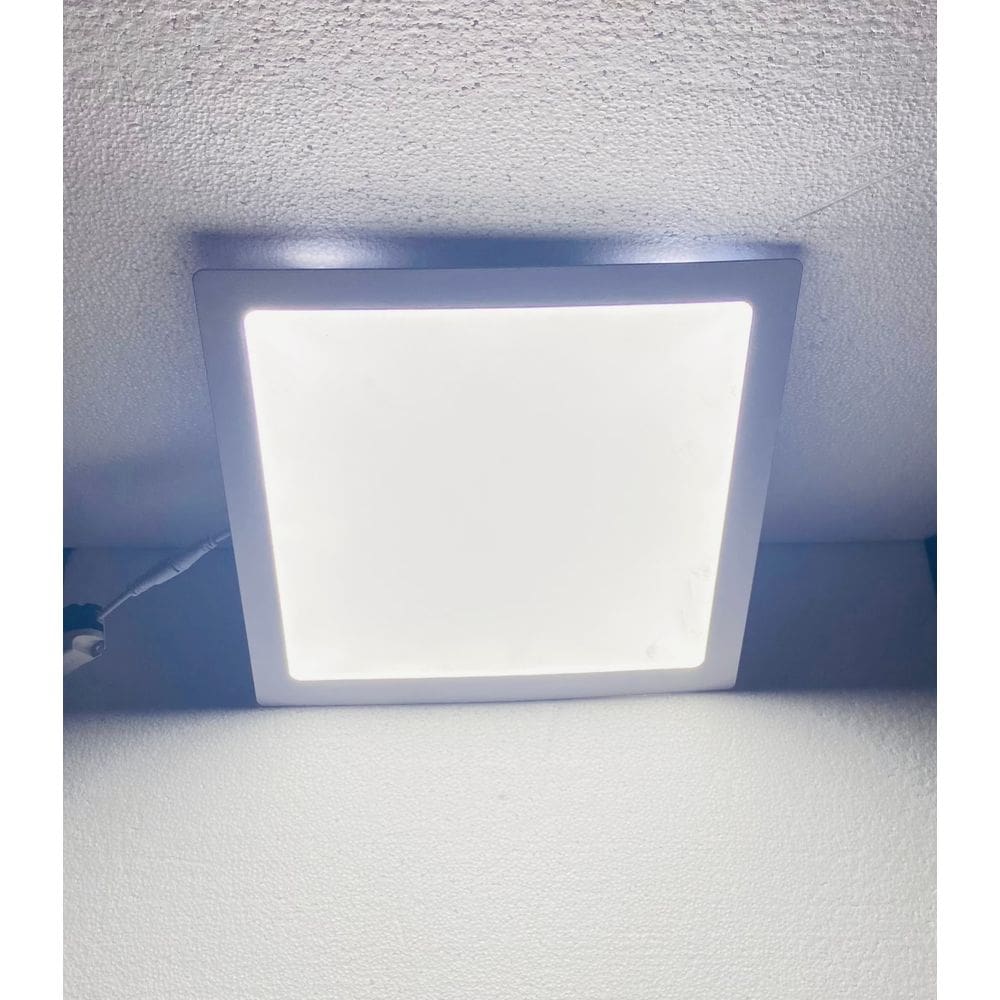Luminaria Painel plafon led embutir quadrado 25w 30x30cm