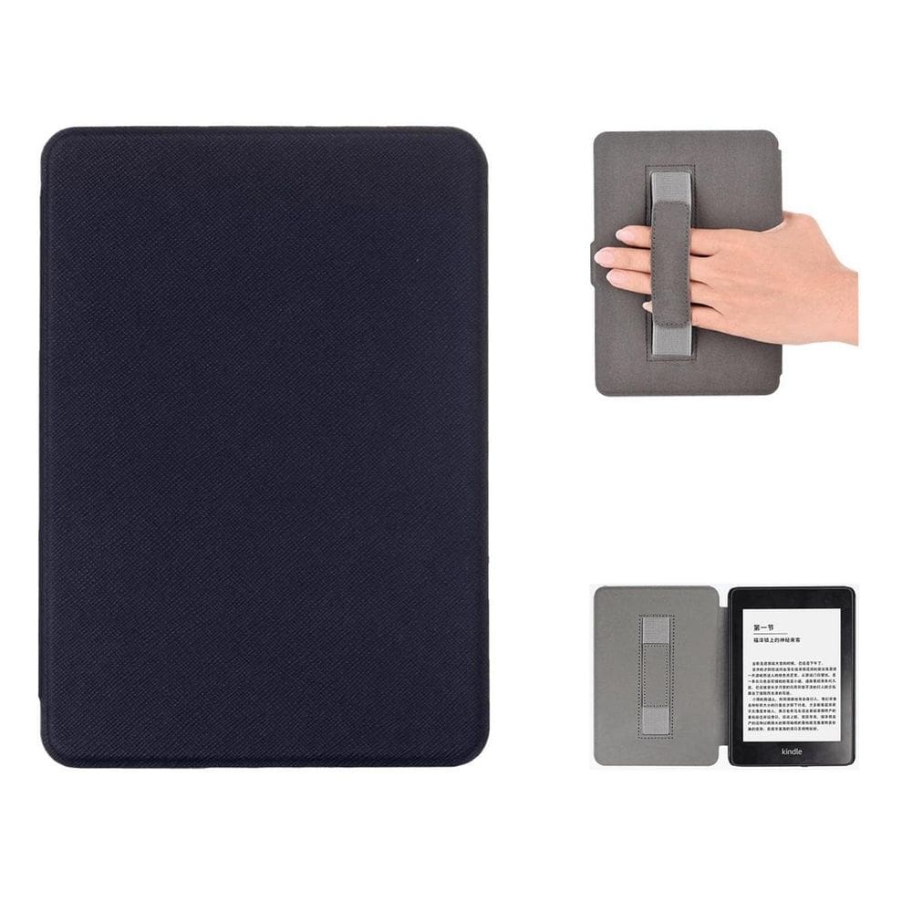 Capa auto sleep apoio elástico para kindle básico 10 j9g29r